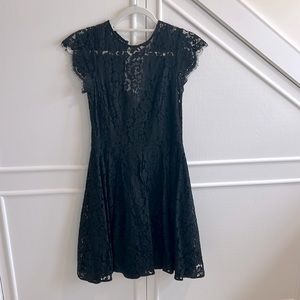 Joie size 2 black lace dress